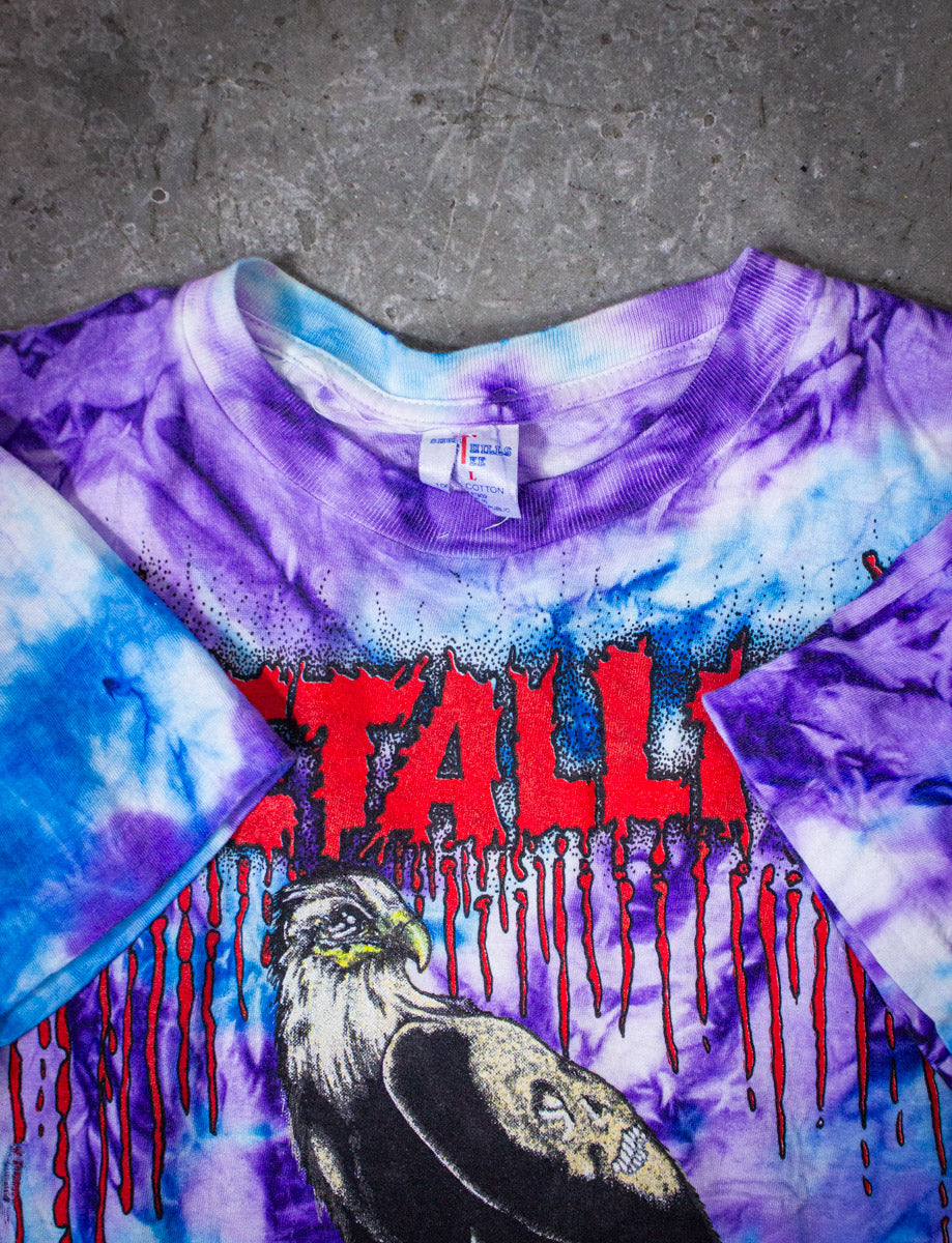 Vintage Metallica Concert T Shirt 1994 Summer Tour Tie Dye L