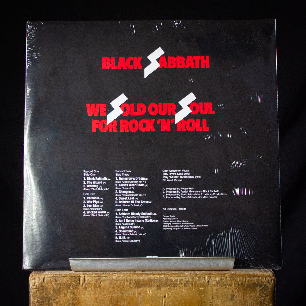 Black Sabbath We Sold Our Soul For Rock 'N' Roll LP
