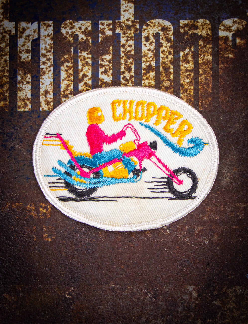 70s Chopper Oval Patch