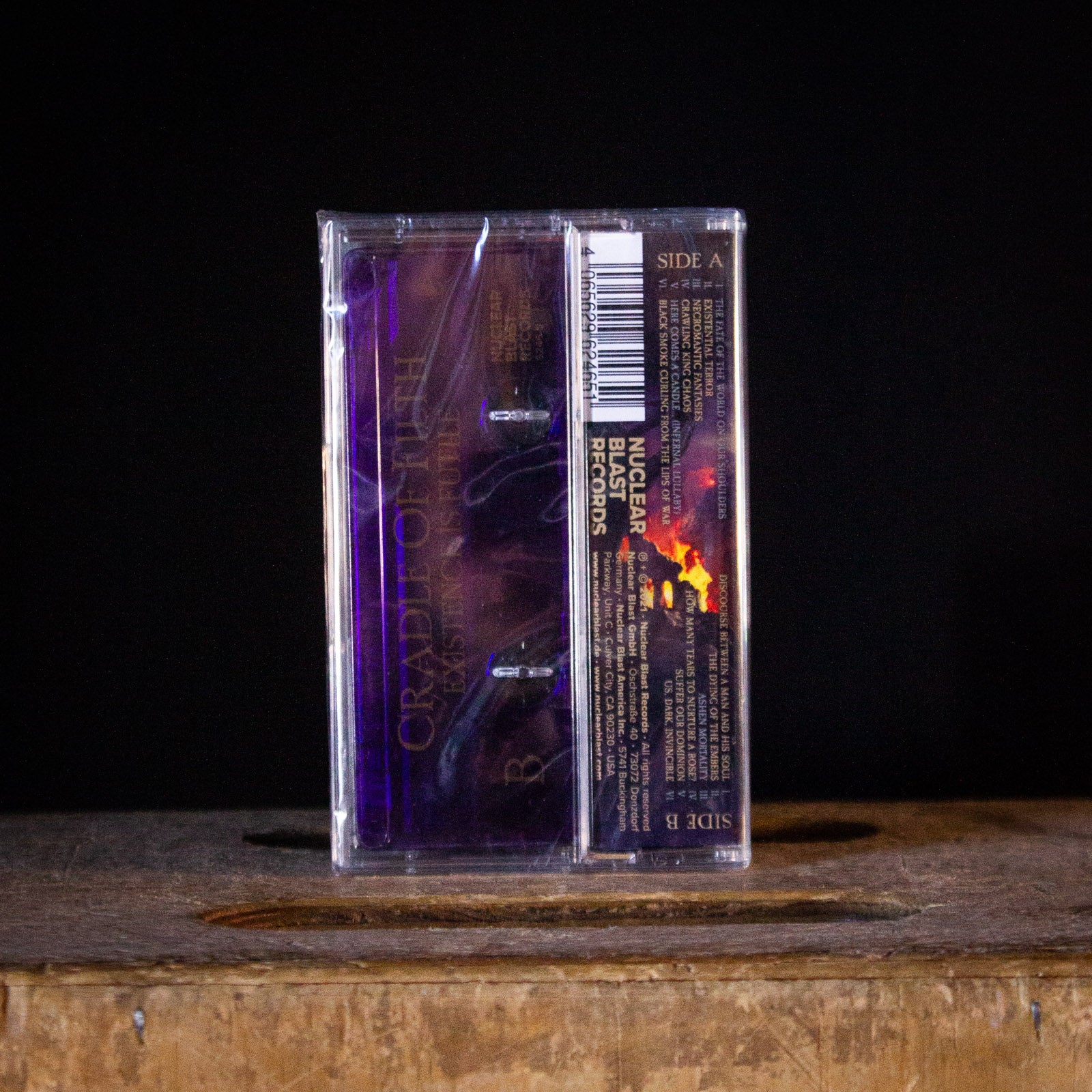 Cradle Of Filth Existence is Futile Cassette (Purple)