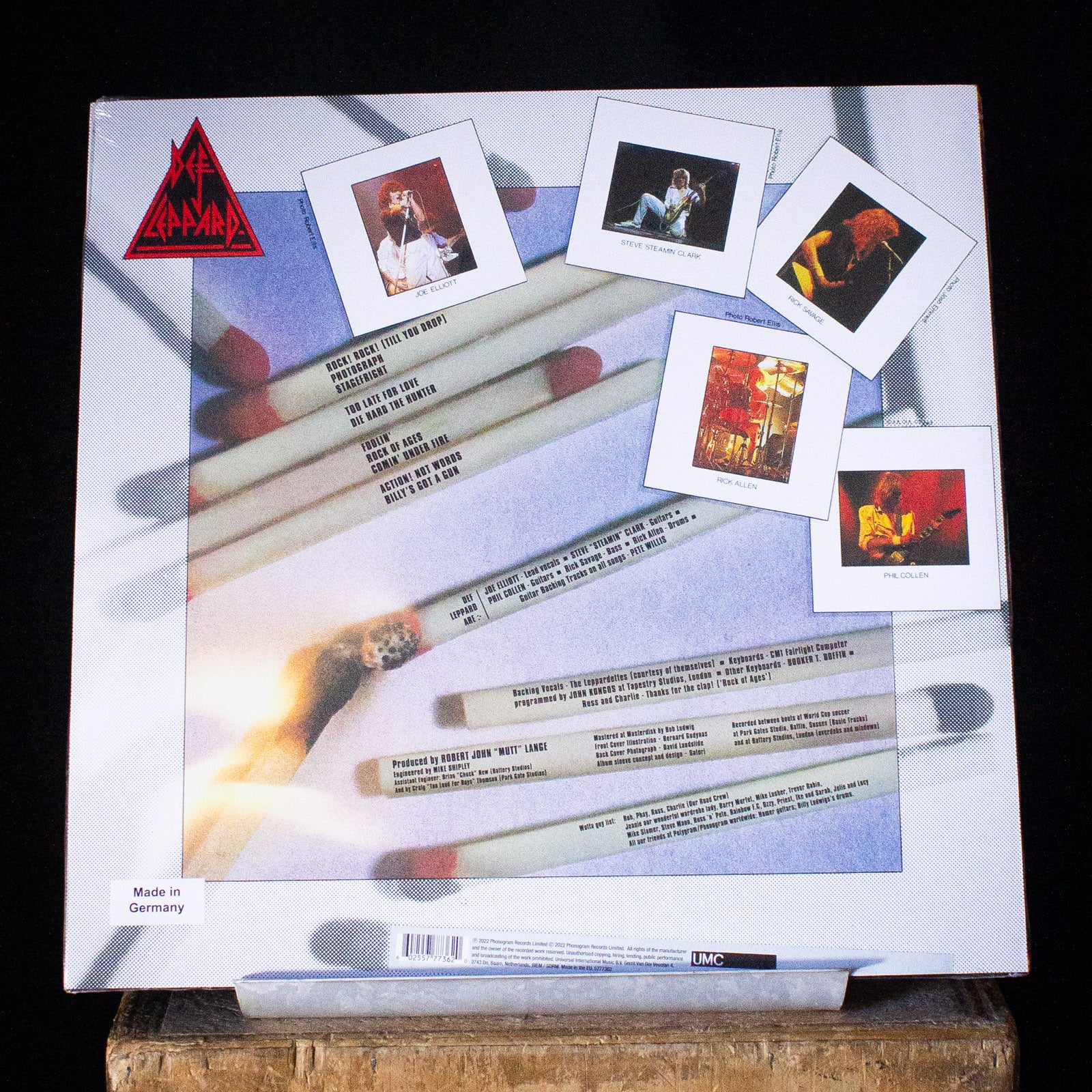 Def Leppard Pyromania LP