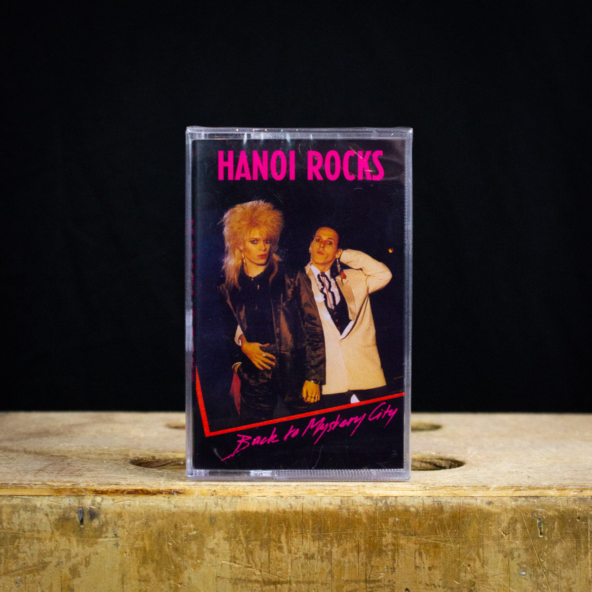 Hanoi Rocks Back To Mystery City Cassette – Black Shag Vintage