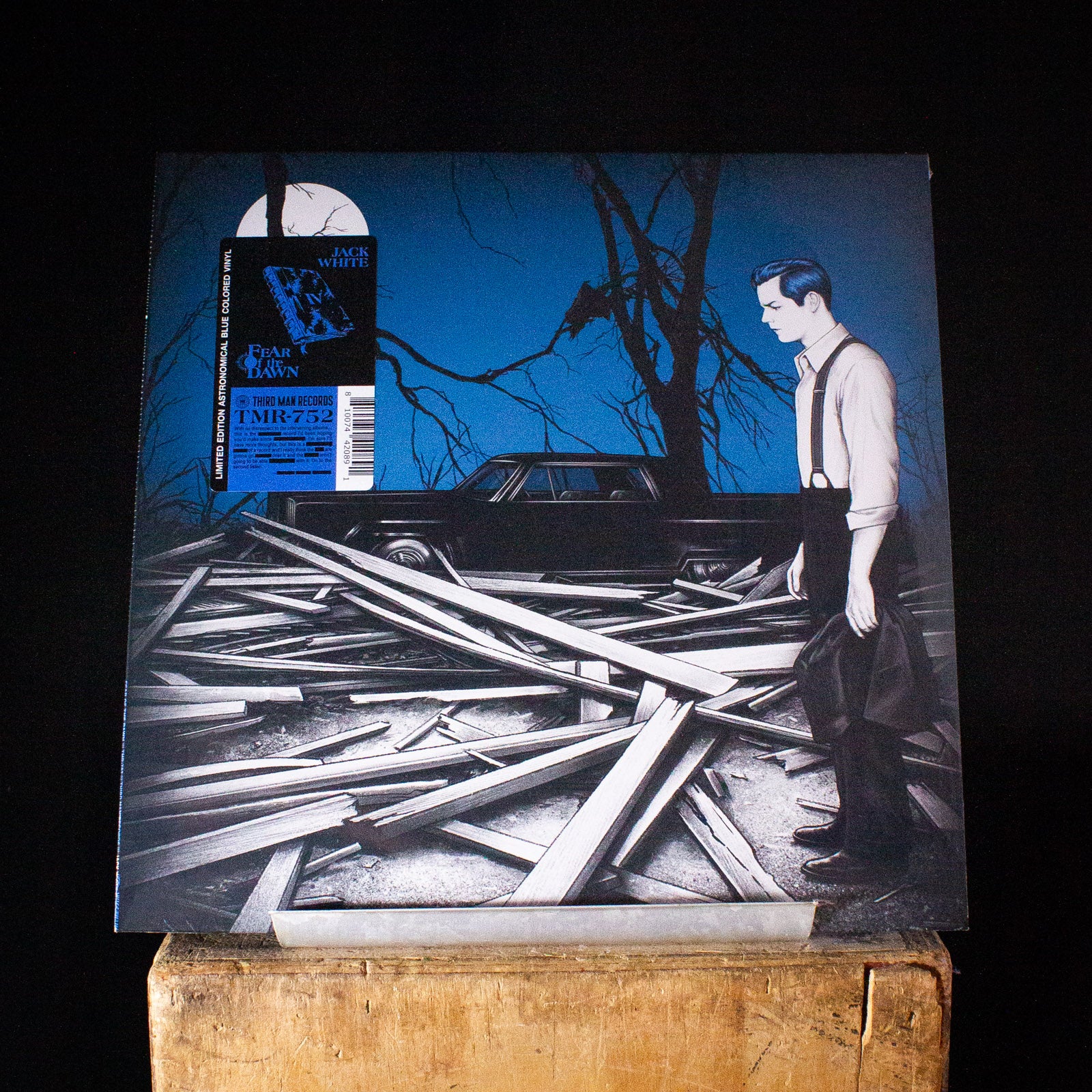Jack White Fear of the Dawn LP (Astronomical Blue Vinyl)