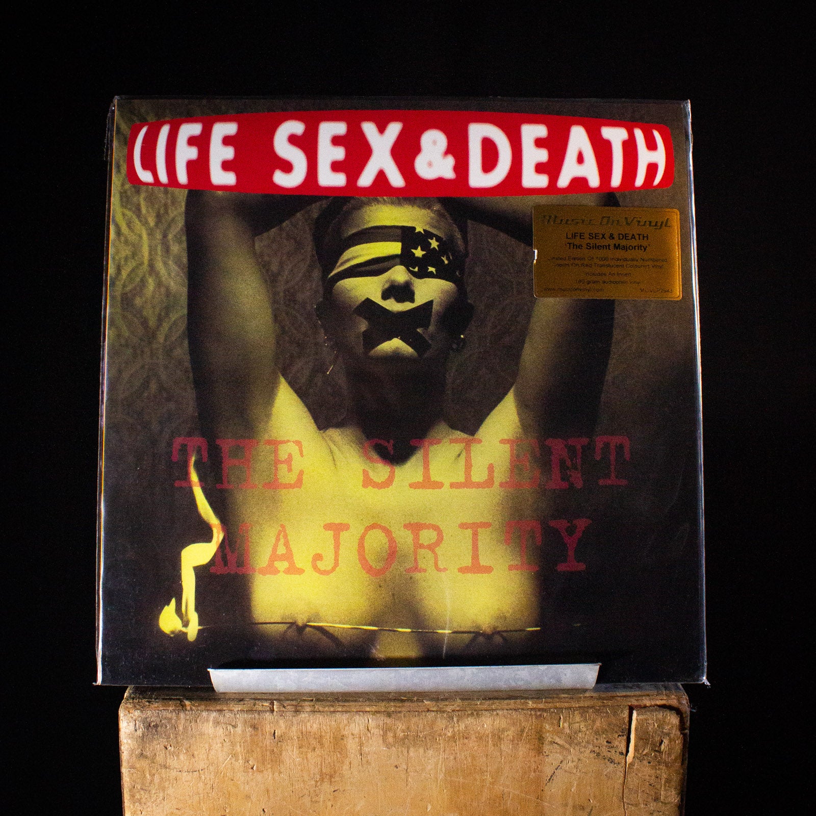 Life Sex & Death The Silent Majority LP (Red) – Black Shag Vintage