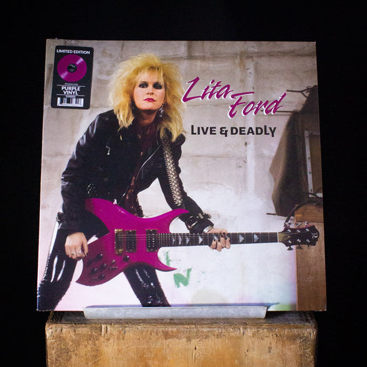Lita Ford Live & Deadly LP (Purple)