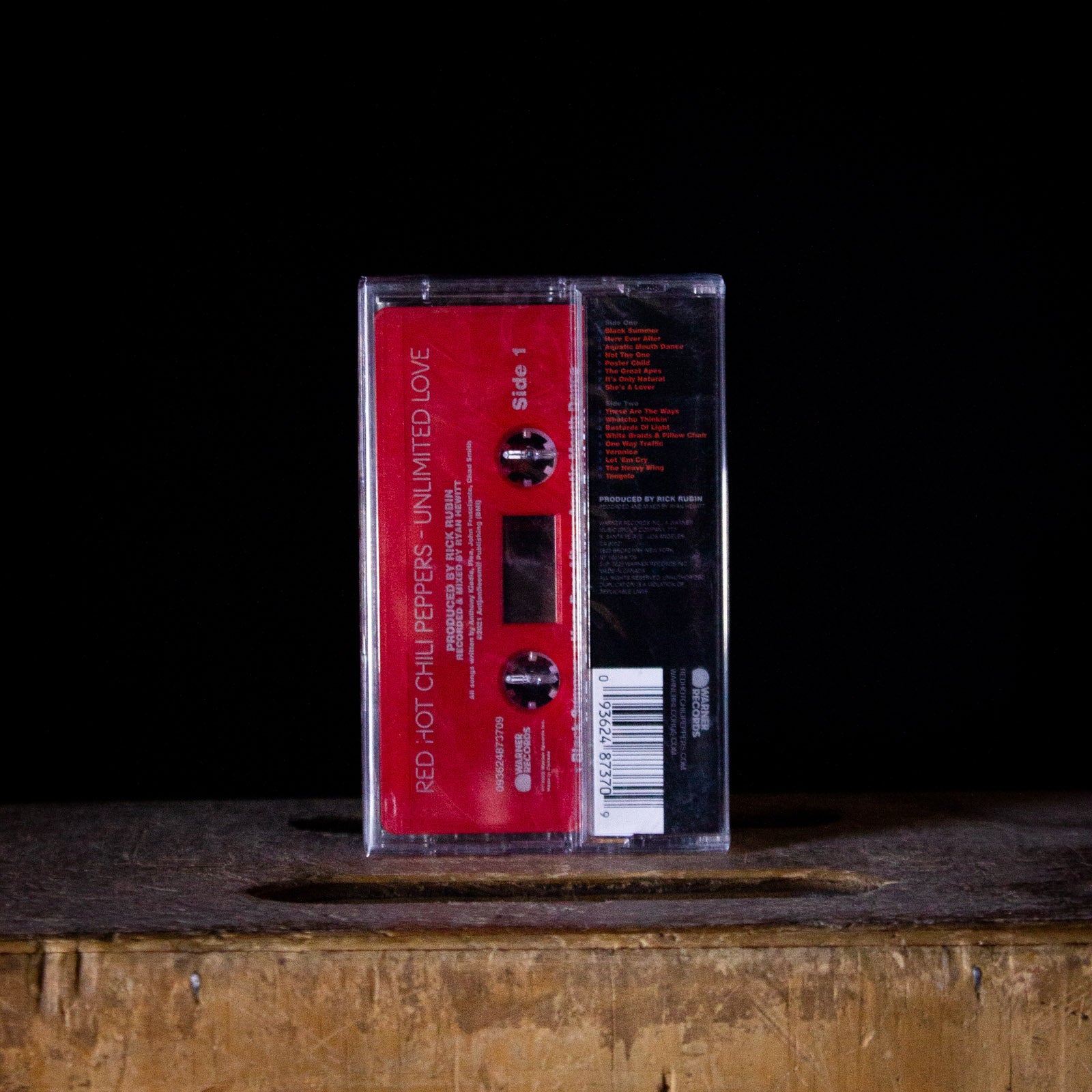 Red Hot Chili Peppers Unlimited Love Cassette (Red)