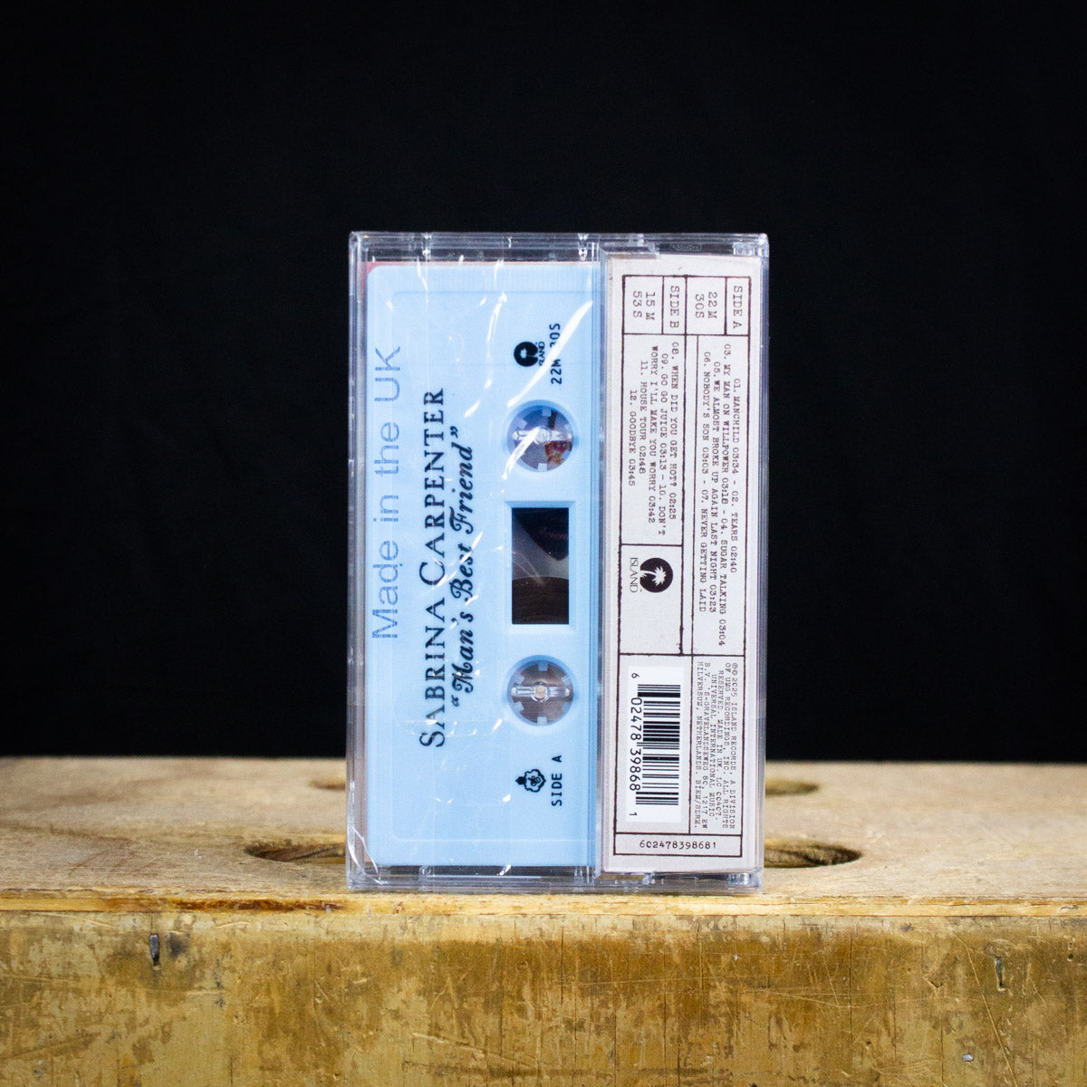 Sabrina Carpenter Man's Best Friend Cassette