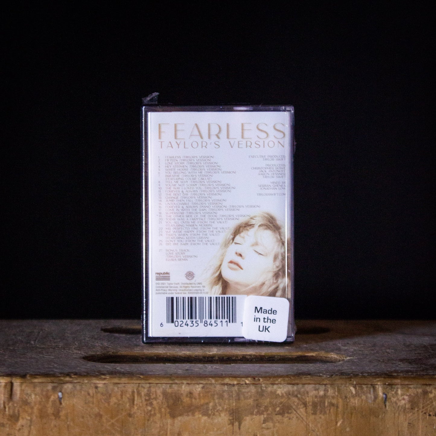 Taylor Swift Fearless (Taylor's Version) Double Cassette