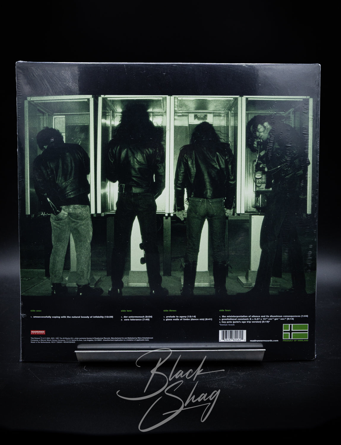 Type O Negative Slow, Deep and Hard LP (Green and Black Marbled Vinyl)
