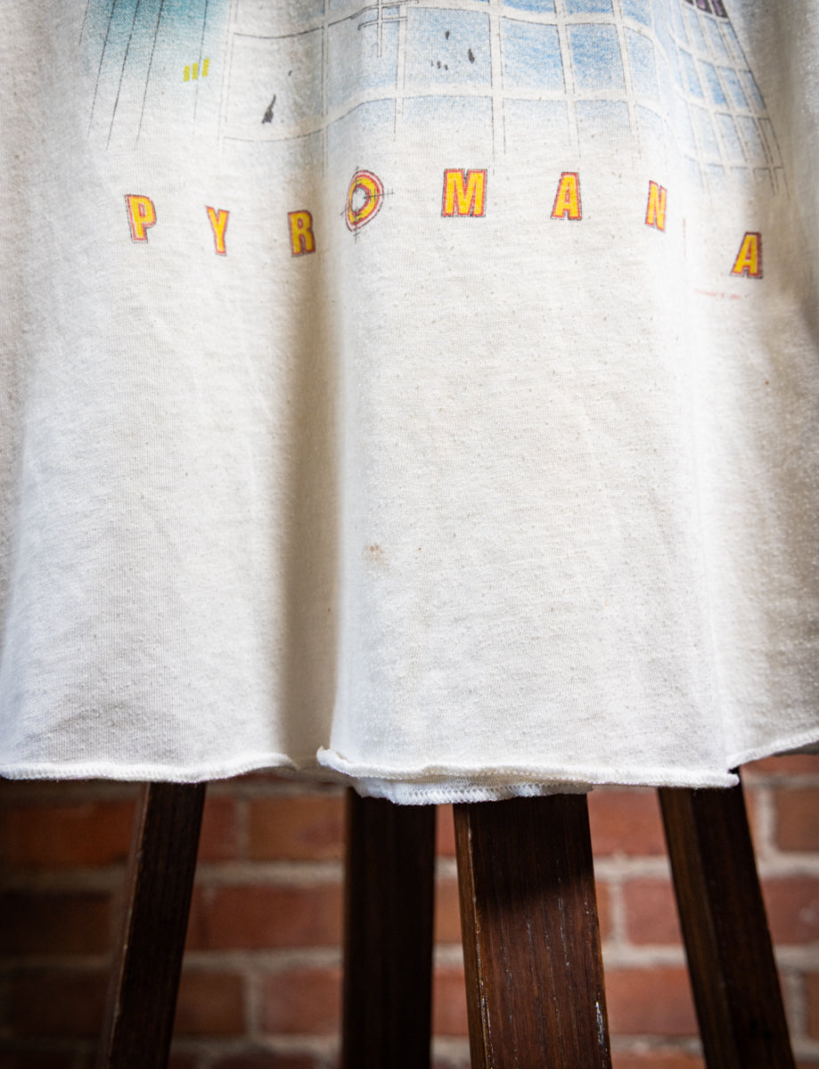 Vintage 1983 Def Leppard Pyromania Raglan Concert T Shirt Medium