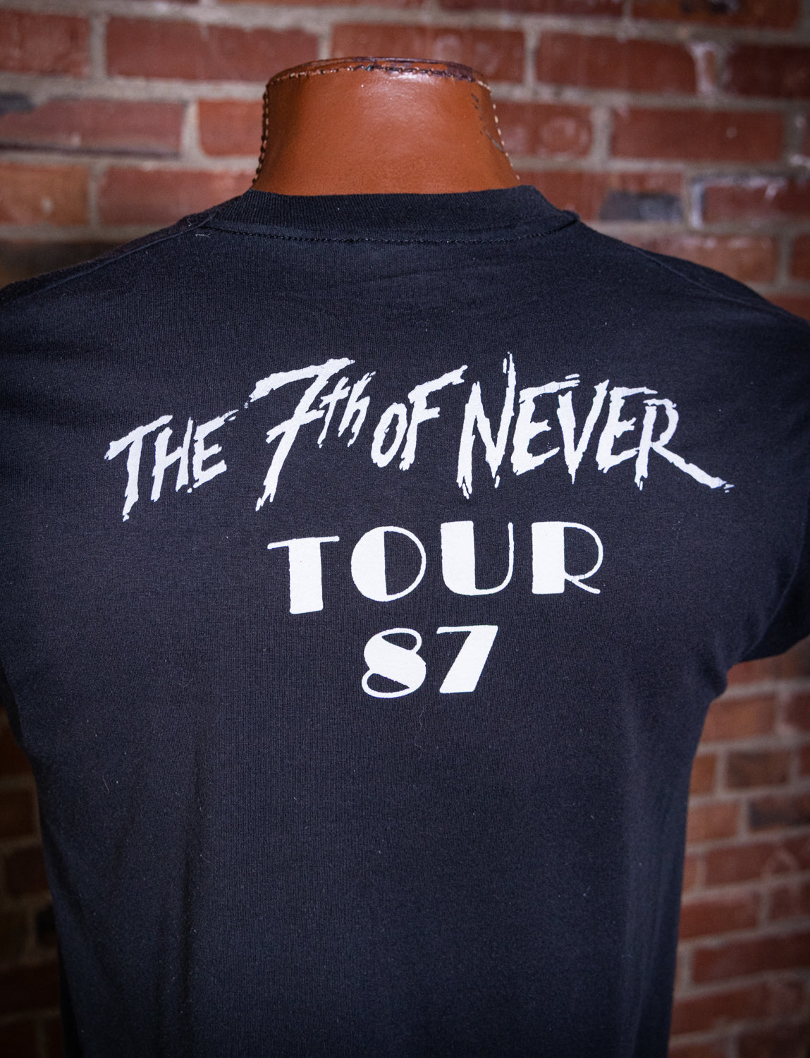 Vintage 1987 Chastain The 7th of Never Concert T Shirt Medium