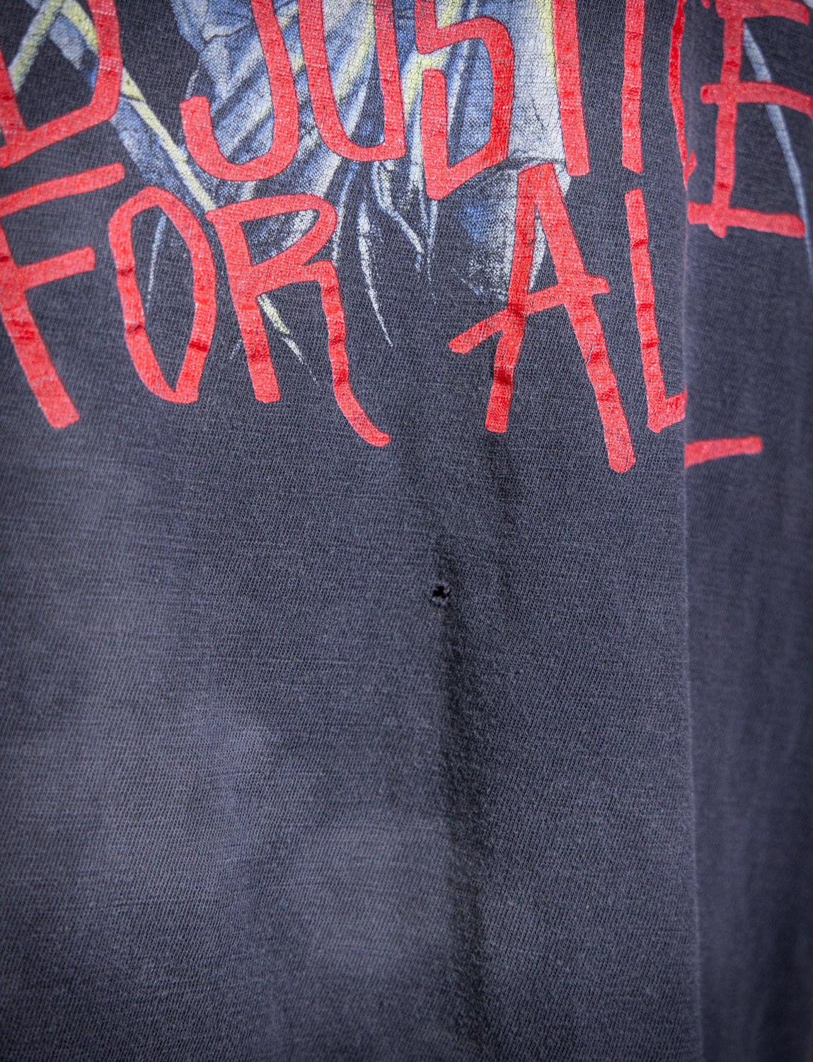 Vintage 1988 Metallica And Justice for All Concert T Shirt XL