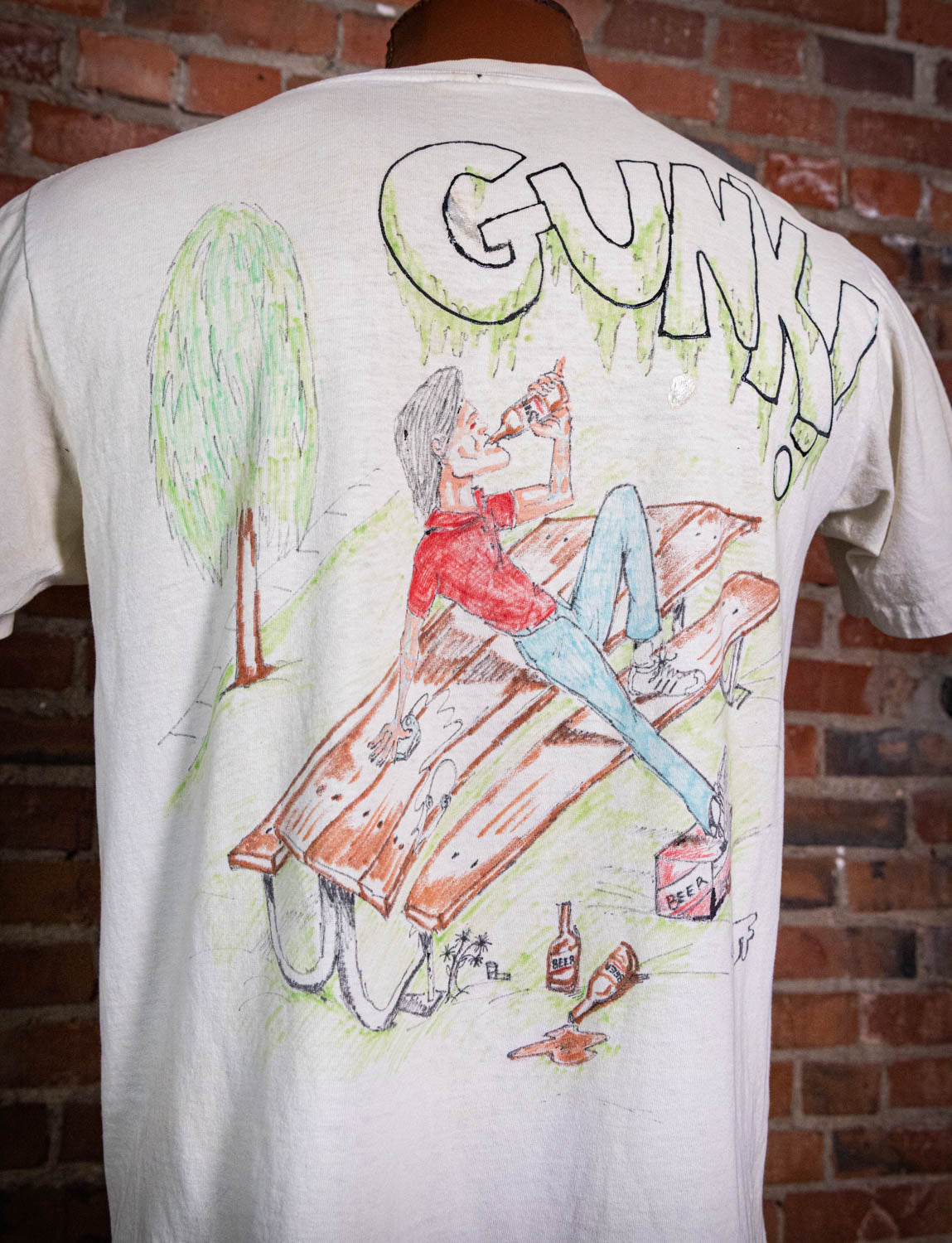 Vintage 1990 Bart Simpson Eat My Shorts Graphic T Shirt Large