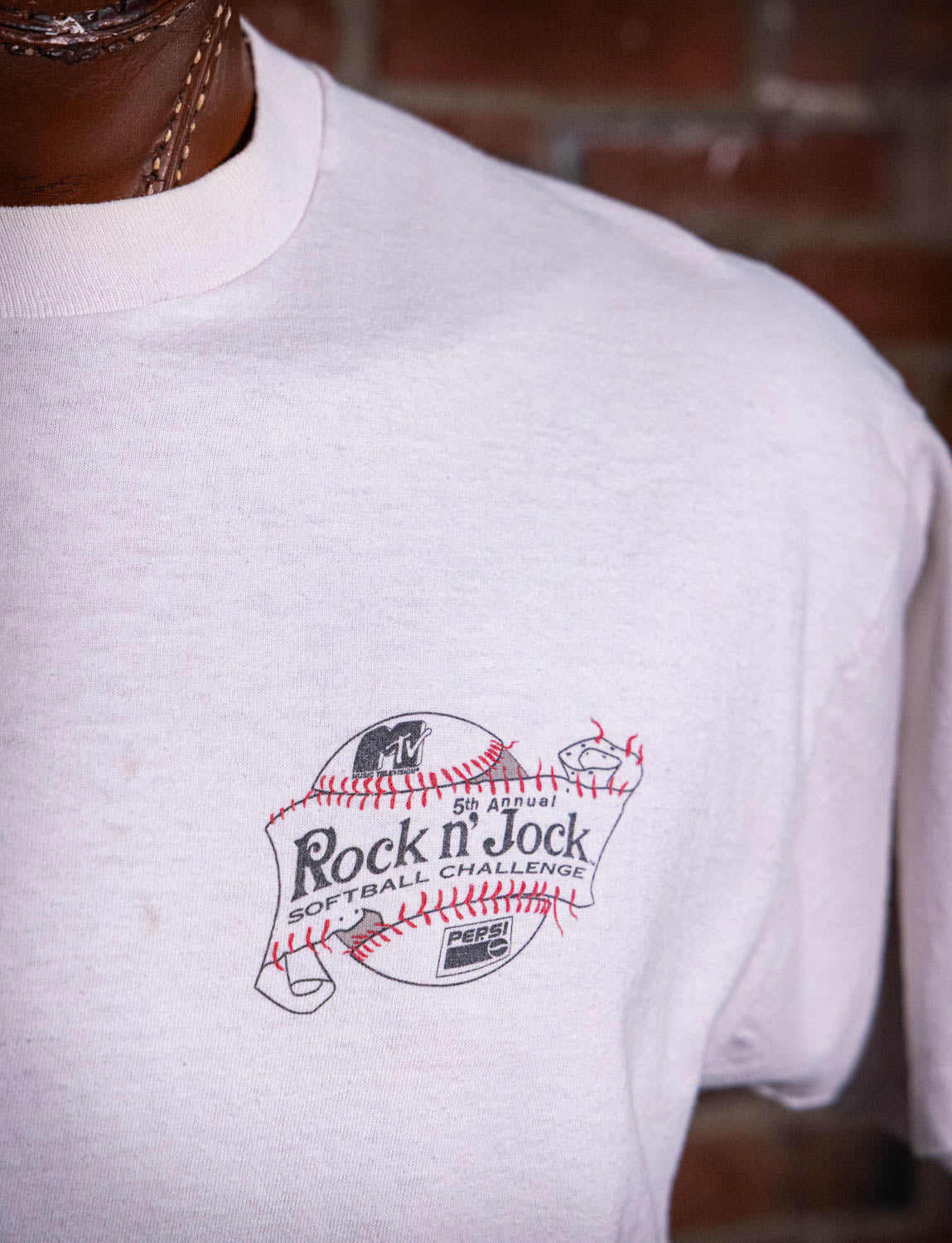 Vintage 1994 MTV Rock N Jock Graphic T Shirt XL