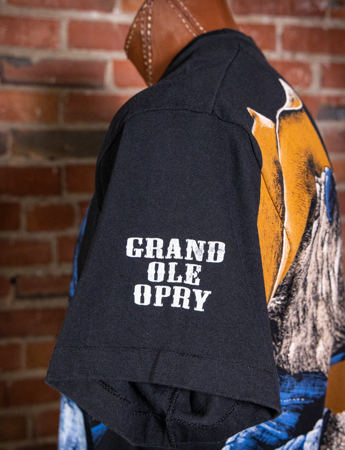 Vintage 90s Grand Ole Opry Bad Dog's Greatest Hits AOP Graphic T Shirt XL