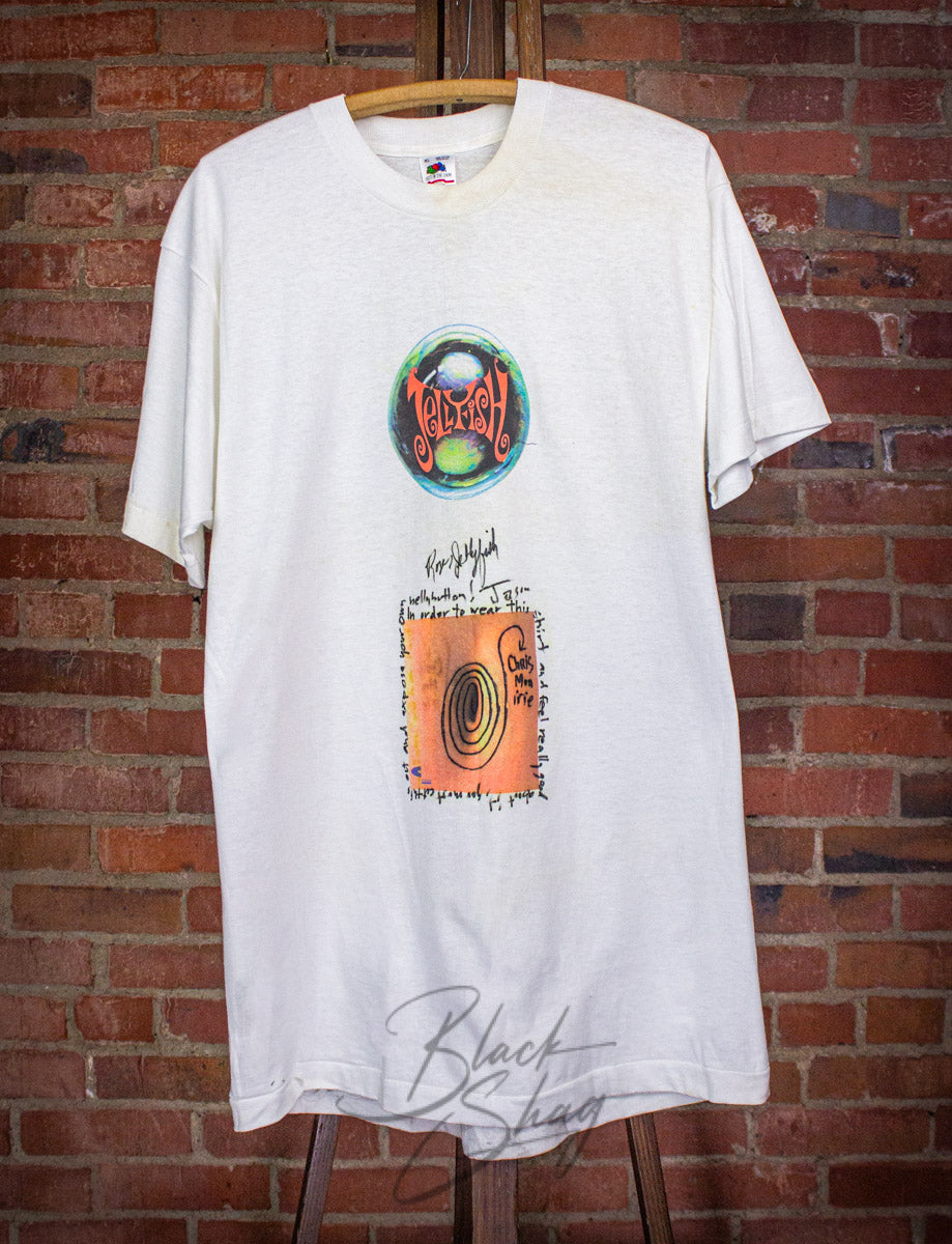 Vintage 90s Jellyfish Bellybutton Signed T-Shirt – Black Shag Vintage