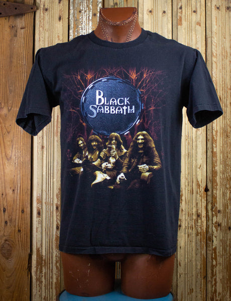 Vintage Black Sabbath Reunion Tour Concert T Shirt 1999 Black