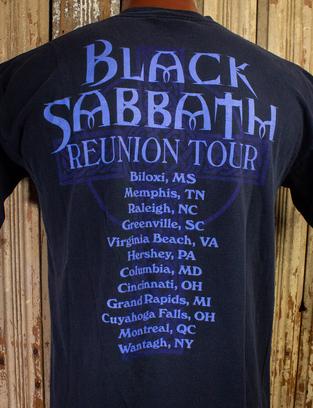 Vintage Black Sabbath Reunion Tour Concert T Shirt 90s Large