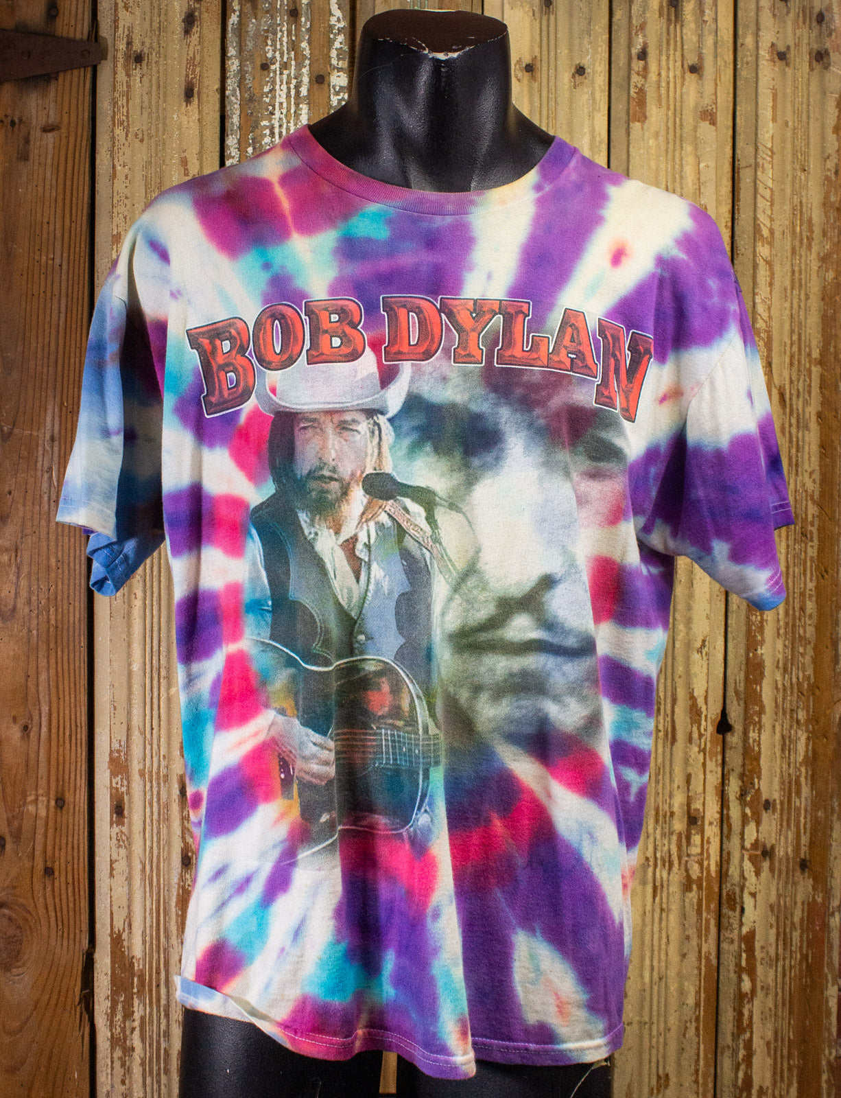 Vintage Bob Dylan Concert T Shirt 2005 Tie Dye XL