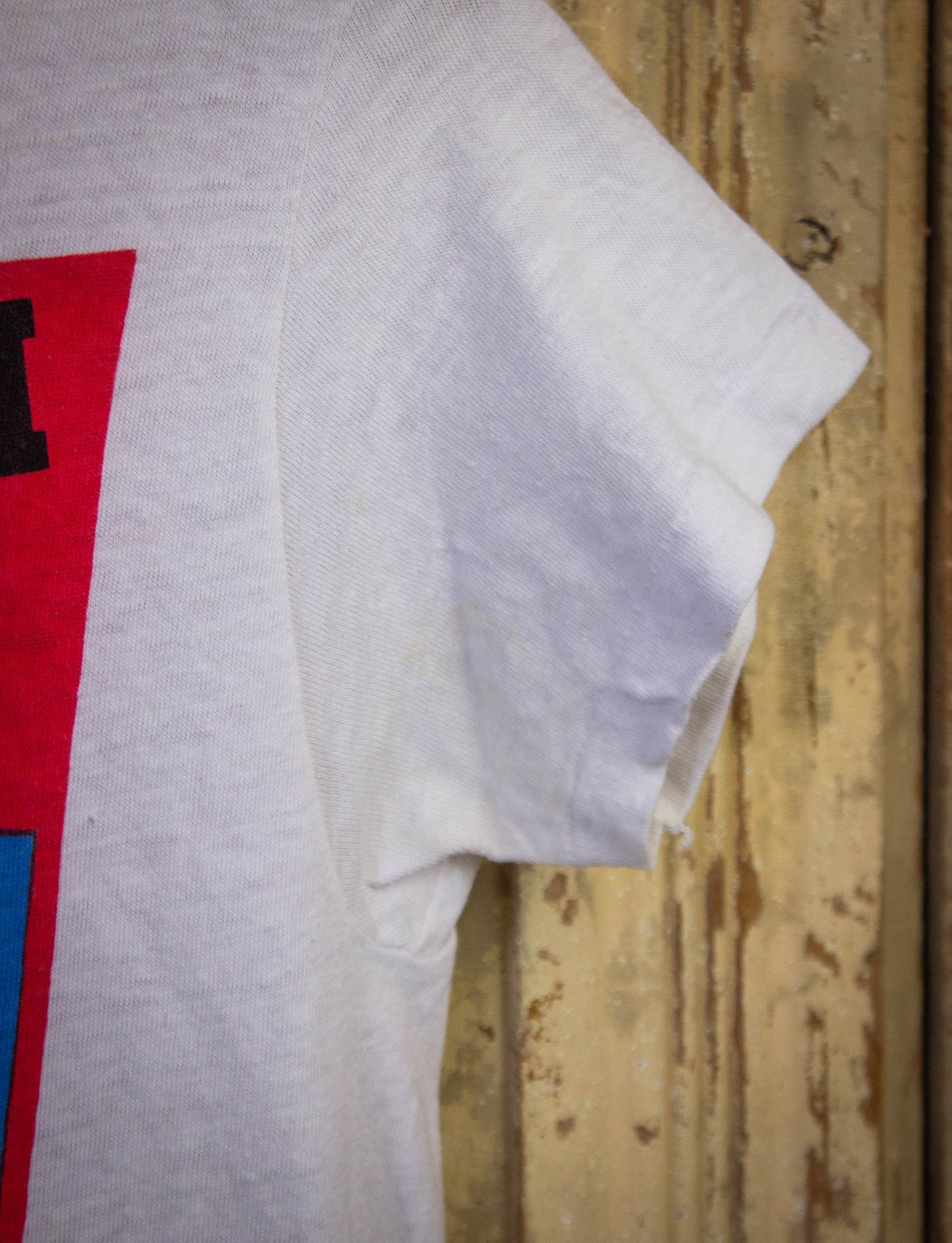 Vintage Clash Give 'Em Enough Rope Concert T Shirt 1978 White XS