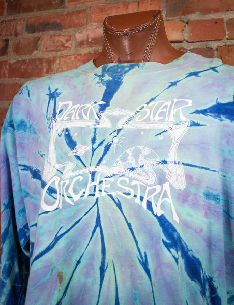 Vintage Dark Star Orchestra Long Sleeve Tie Dye Concert T Shirt