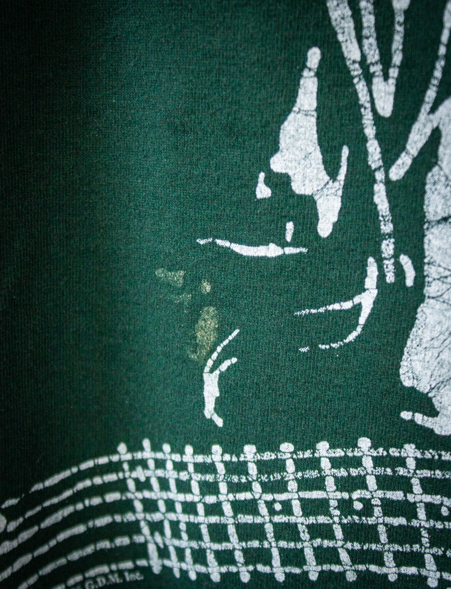 Vintage Eric Clapton Searching for the Sound Concert T Shirt 1996 Green XL