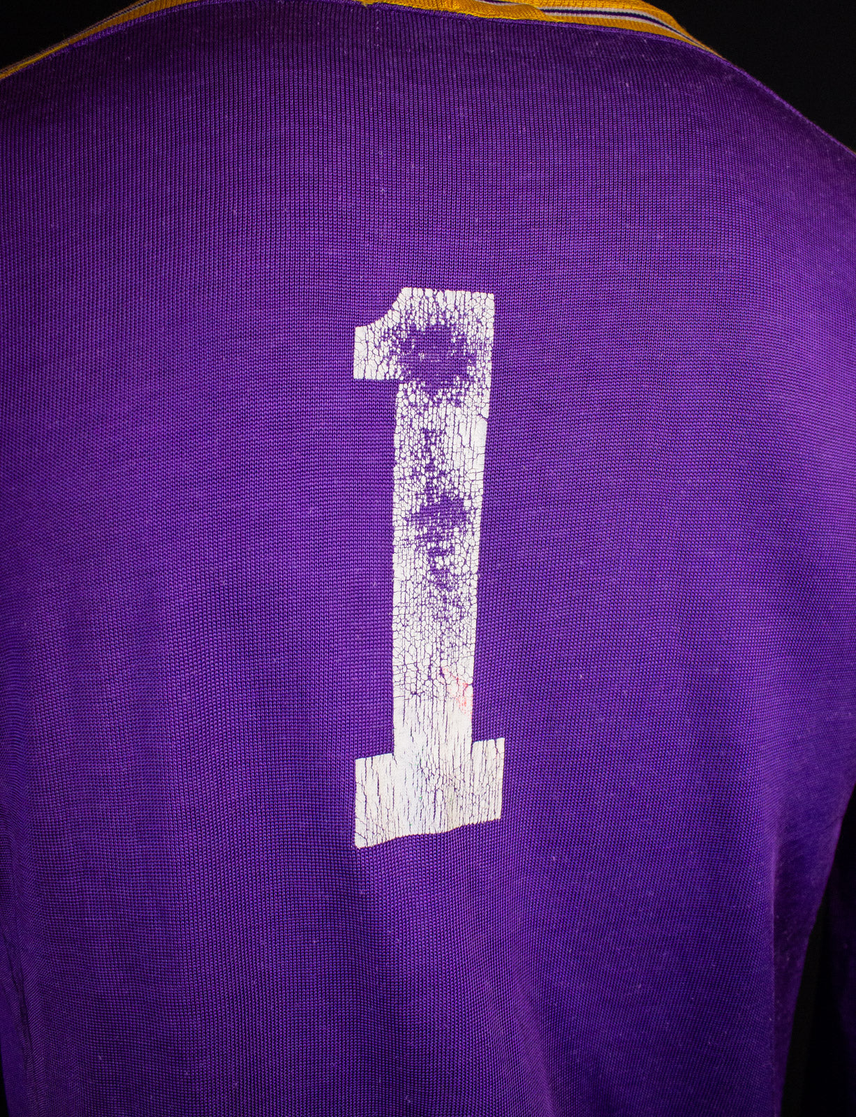 Vintage Fillmore West Long Sleeve Jersey Shirt 60s Purple Medium