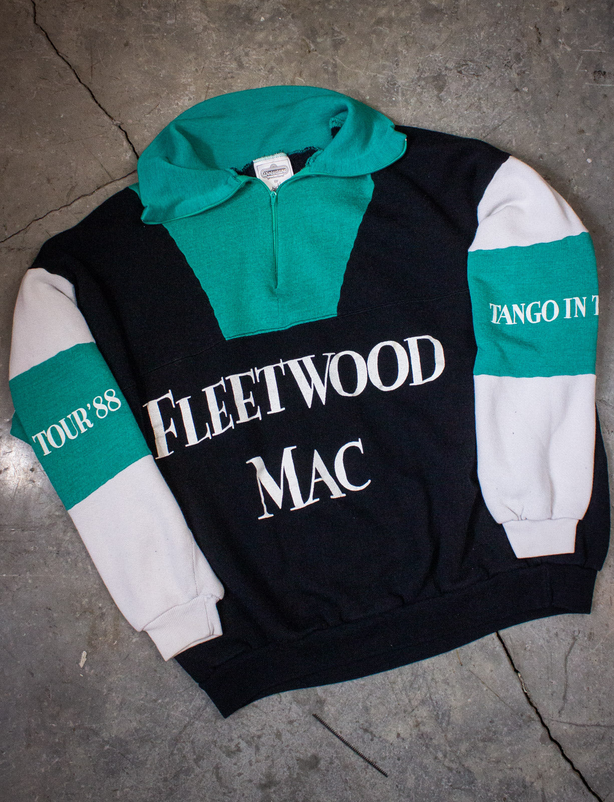 Vintage Fleetwood Mac Tango in the Night Crew Sweatshirt 1988 Large