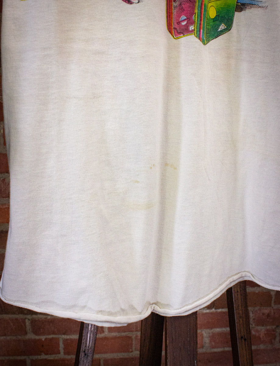 Vintage Foreigner Suitcase Raglan Concert T Shirt 1981 Medium