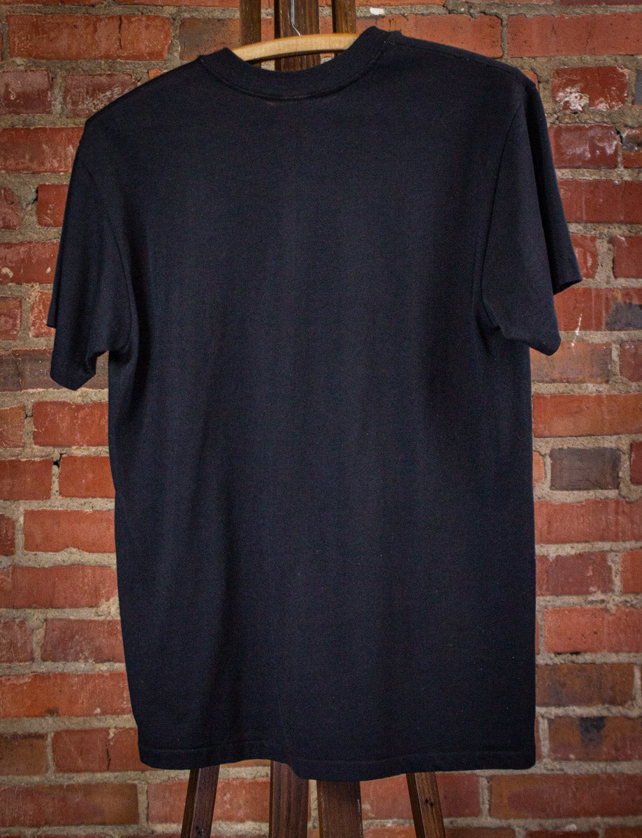 Vintage Freemansburg Motorcycle Hill Climb Graphic T Shirt 80s Black Medium
