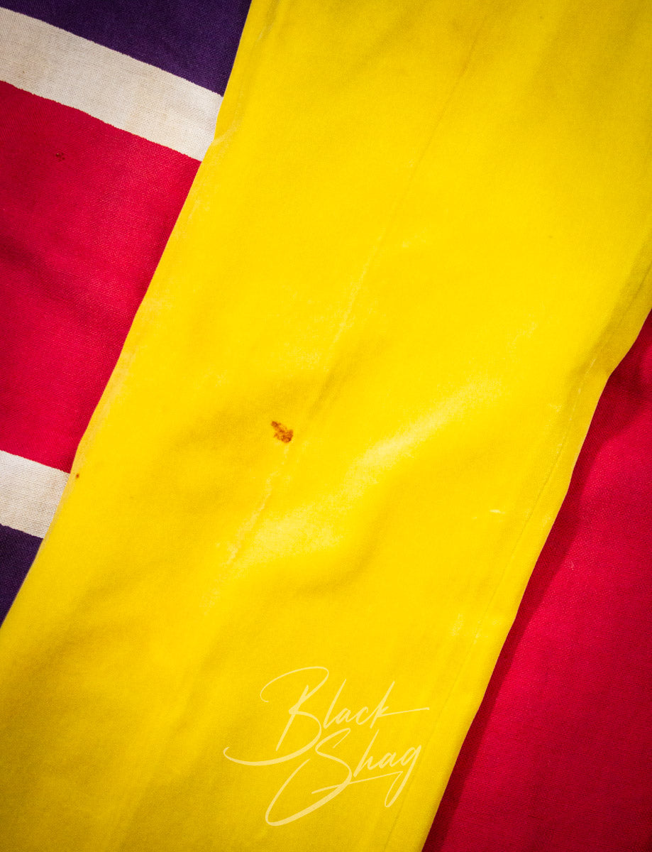 Vintage Granny Takes A Trip Yellow Velvet Sequined Suit 70s Owned By Keith West (The Brats)