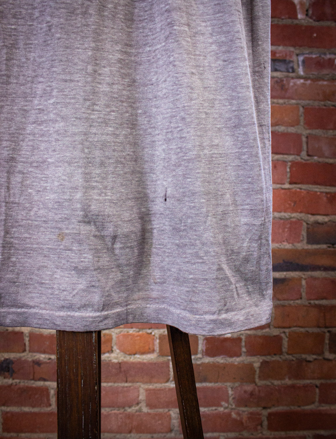 Vintage Handyman Excuses Graphic T Shirt 80s Gray Large