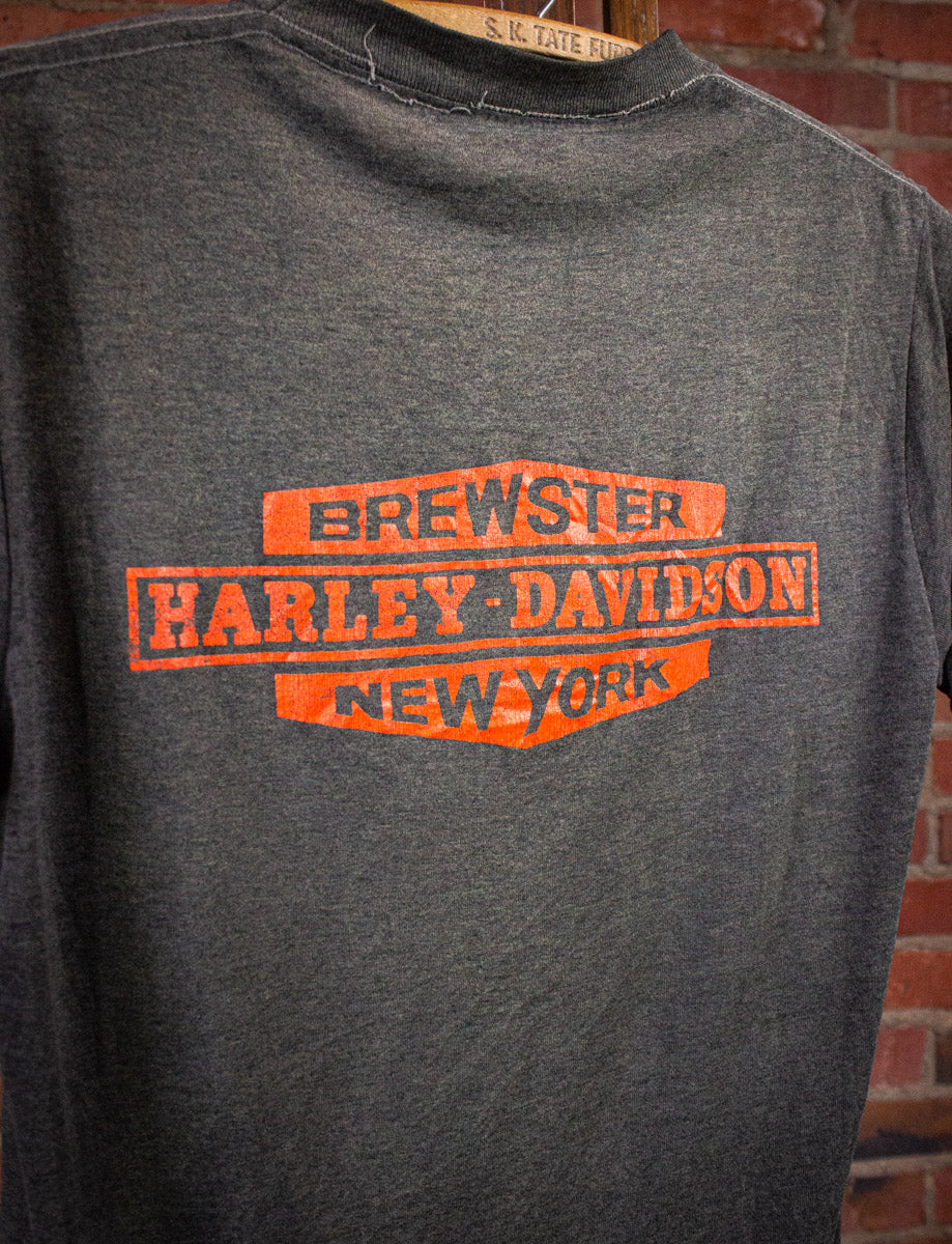 Vintage Harley Davidson Keep America Beautiful Graphic T Shirt 80s Small