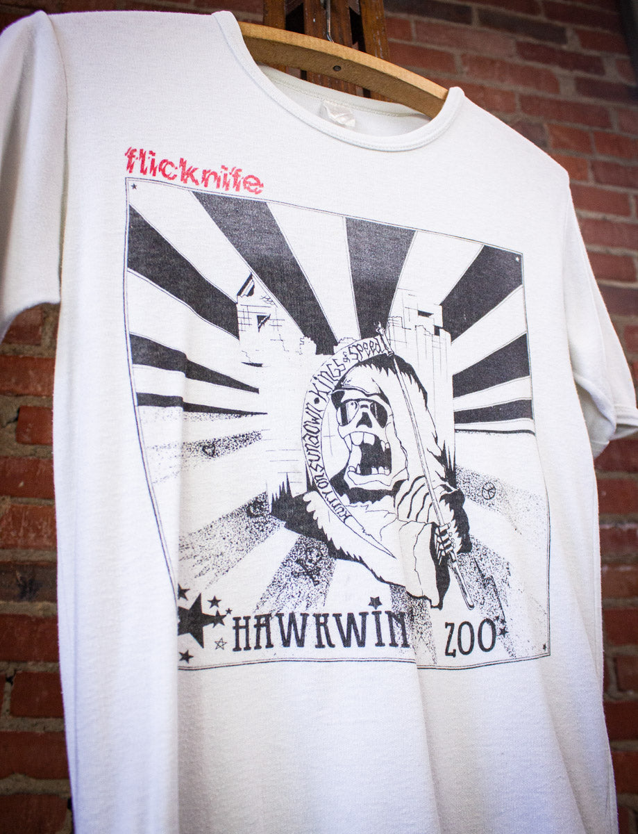 Vintage Hawkwind Zoo Hurry On Sundown Kings Of Speed Promo T Shirt 80s White