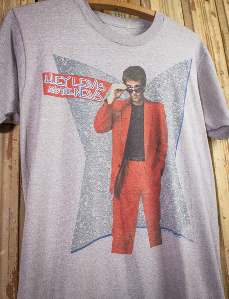 Vintage Huey Lewis & The News Heart of Rock & Roll Concert T Shirt 