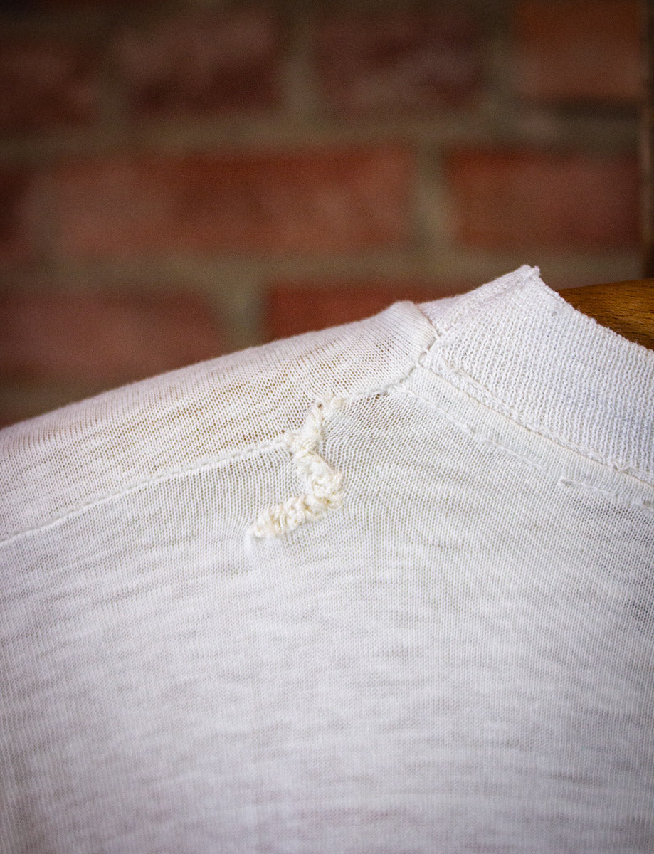 Vintage James Dean Fifth Column T Shirt 80s White Small