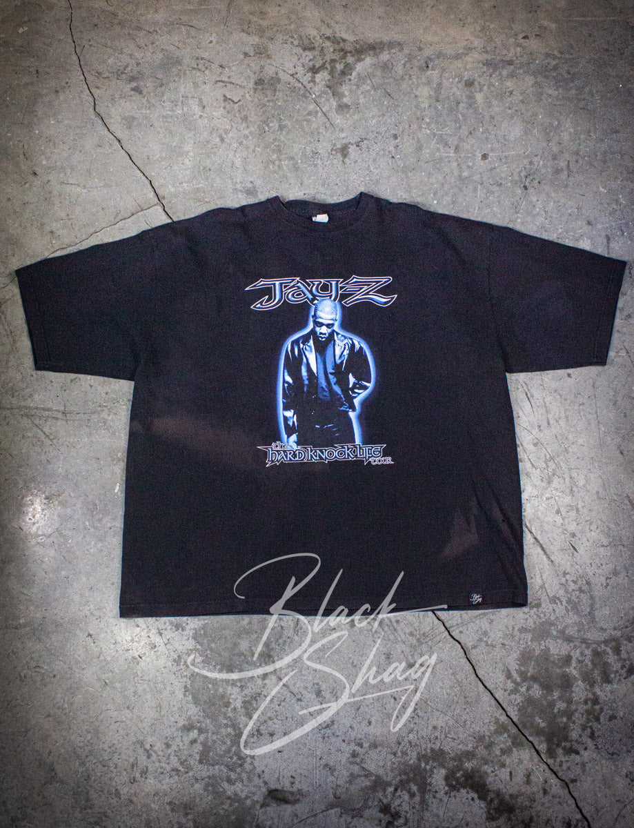 Vintage Jay-Z The Hard Knock Life Tour Rap Tee 1999 Black 3XL