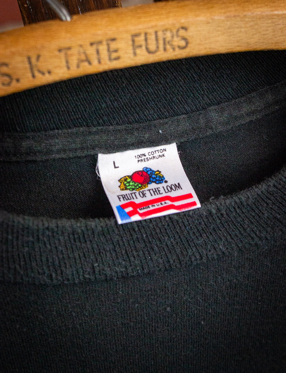 Vintage Johnny Winter Concert T Shirt 90s Black Large