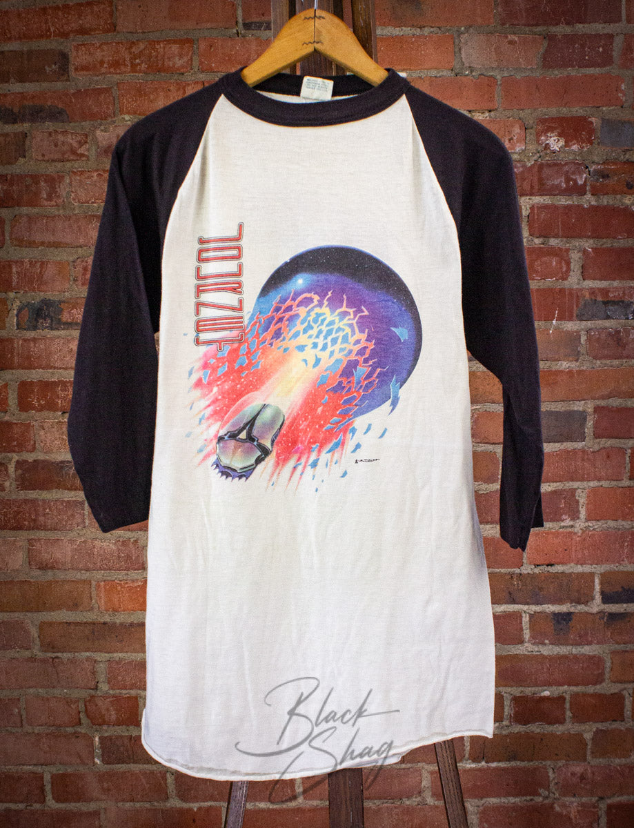 Vintage Journey Escape Raglan Concert T Shirt 1981 Medium – Black
