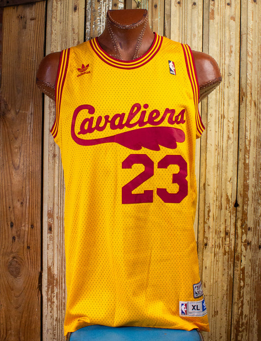 Vintage Lebron James Cleveland Cavaliers Hardwood Classic Basketball Jersey 2000s XL