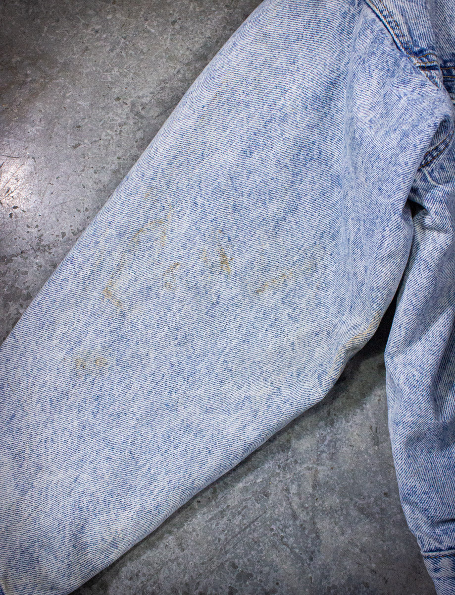 Vintage Levi's Buffalo Plaid Denim Jacket XL