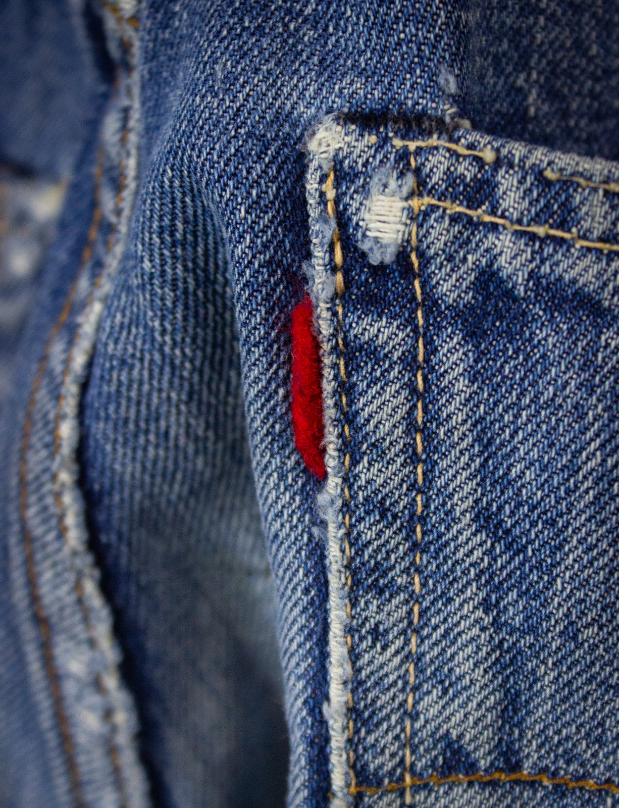 Vintage Levi's Selvedge 501 Denim Jeans 60s 26w