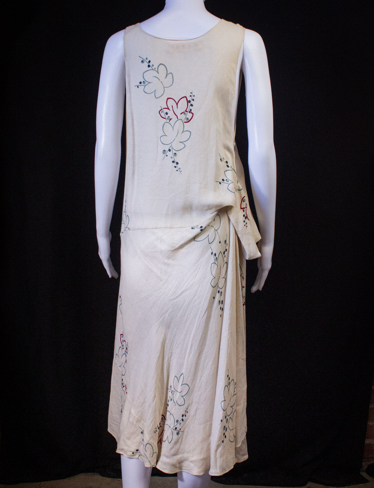 Vintage Marni Cream Floral Dress Small/Medium