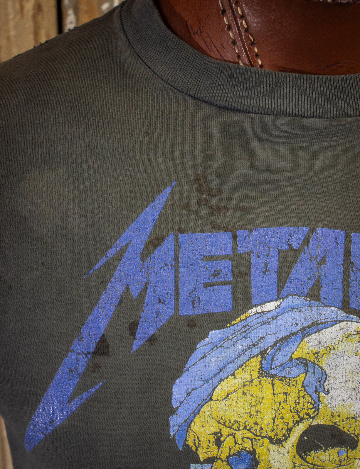 Vintage Metallica Doris Concert T Shirt 1989 Large