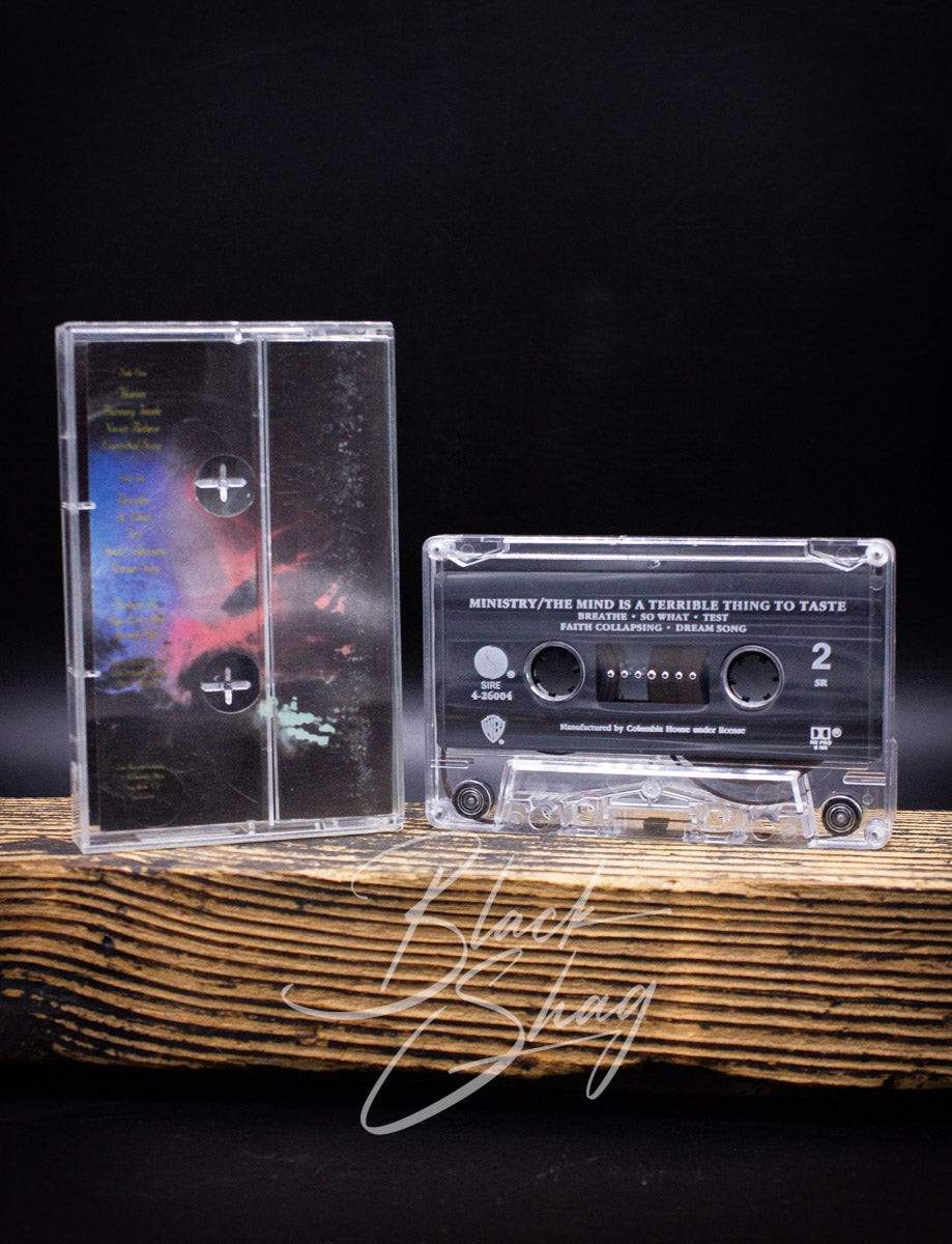 Vintage Ministry The Mind Is A Terrible Thing To Taste Cassette 1989