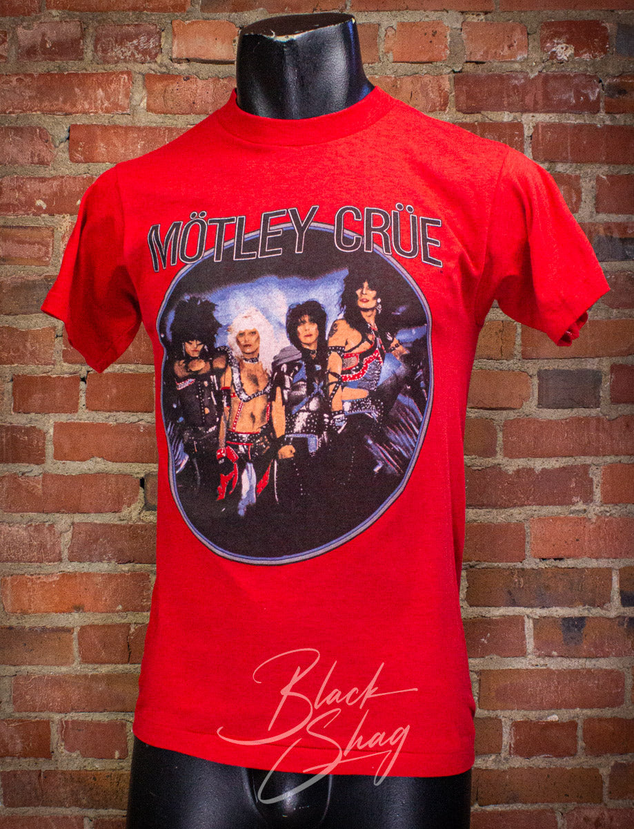 Vintage Mötley Crüe Shout At The Devil Concert T Shirt 1983 Small