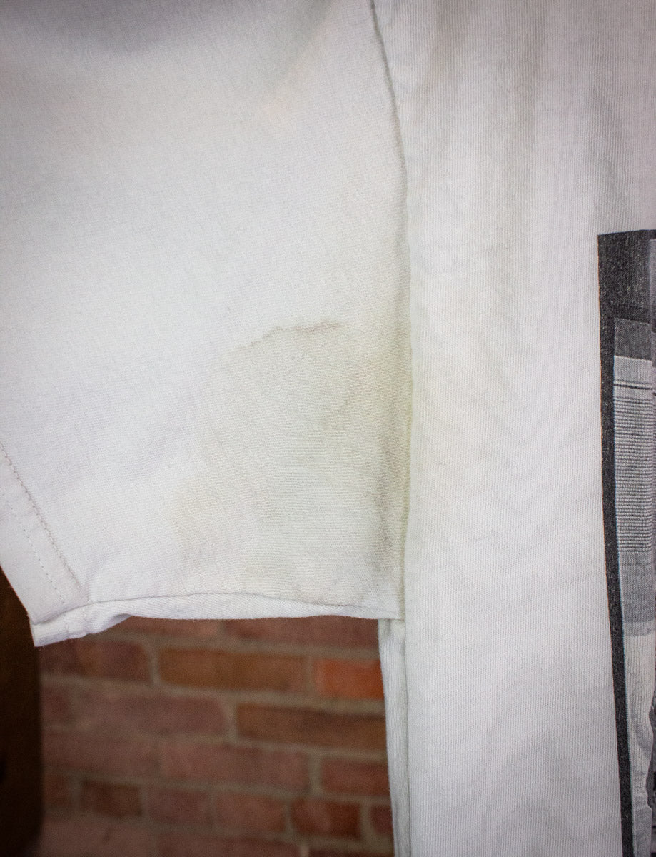 Vintage Nirvana Band Photo Concert T Shirt 1996 White Large