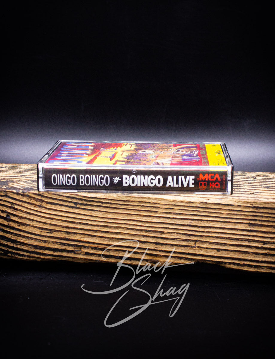 Vintage Oingo Boingo Boingo Alive Cassette 1988