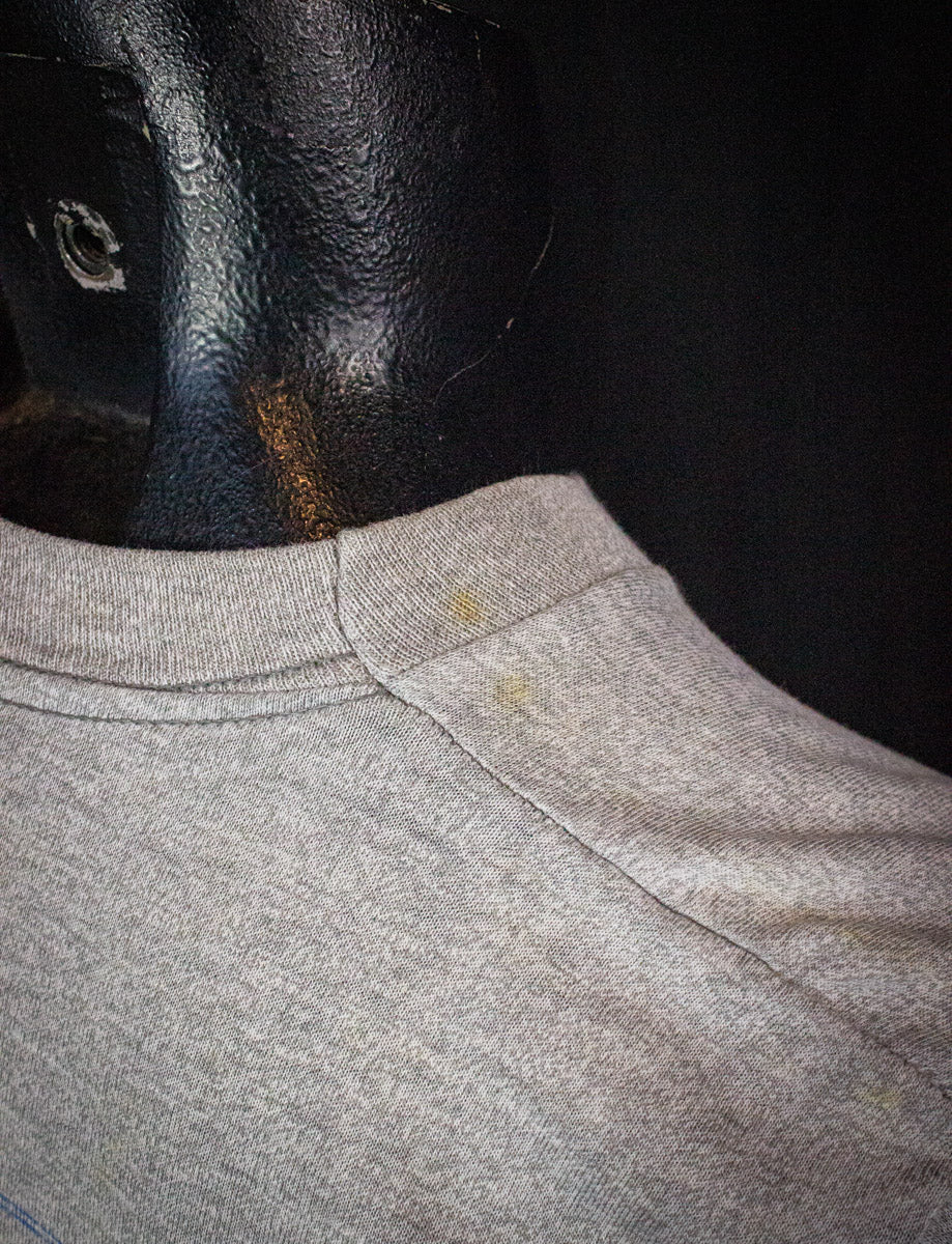 Vintage Ozzy For President Concert T Shirt 1986 Gray Small