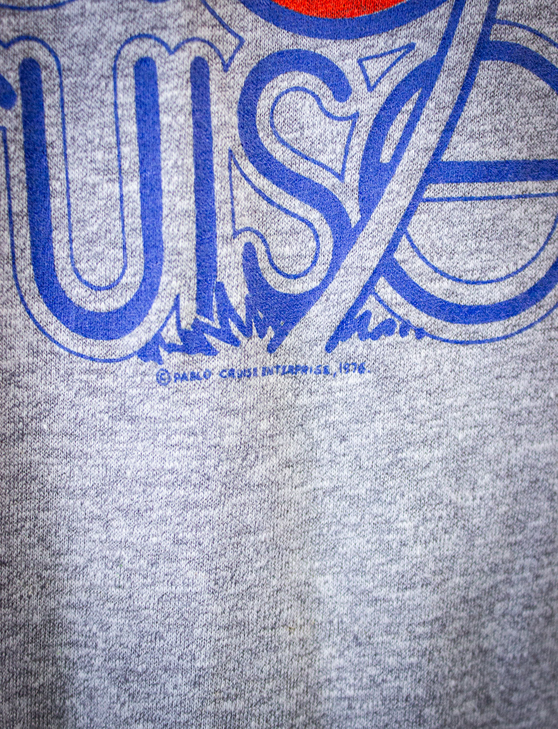 Vintage Pablo Cruise Graphic T Shirt 1976 Gray XS